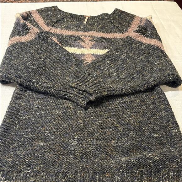 Free People Northern Lights Sweater Dress Size S - Picture 5 of 8